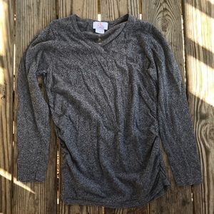 Oh Baby by motherhood gray sweater, Medium